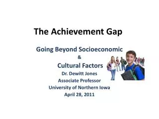 The Achievement Gap