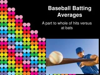 Baseball Batting Averages