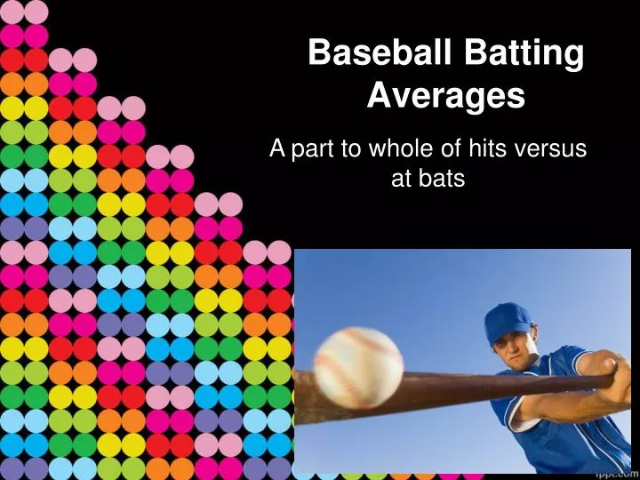 baseball batting averages