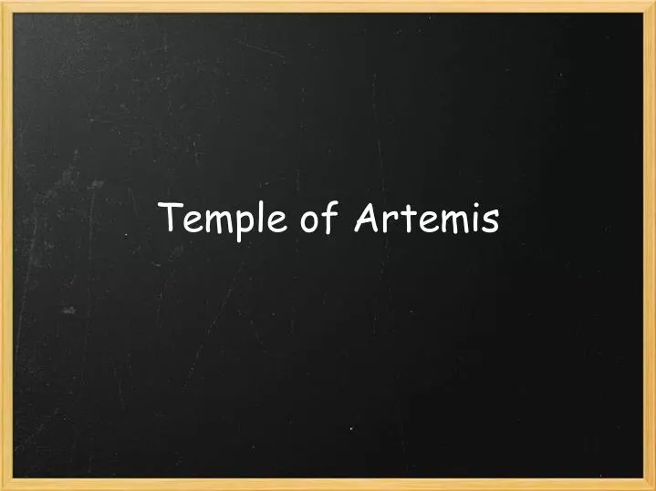 temple of artemis