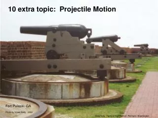 10 extra topic: Projectile Motion