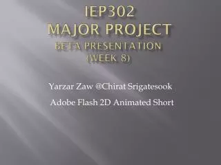 IEP302 Major Project