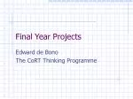 Final Year Projects - slide 1