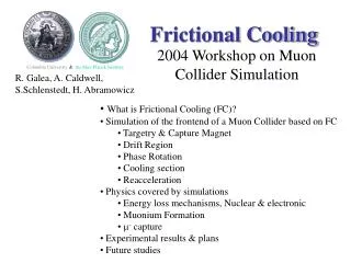 Frictional Cooling