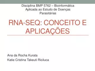 rna seq conceito e aplica es