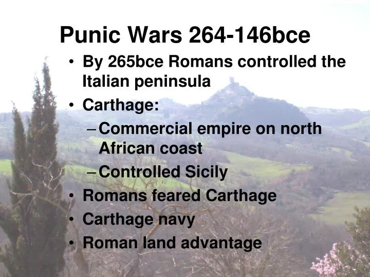 punic wars 264 146bce