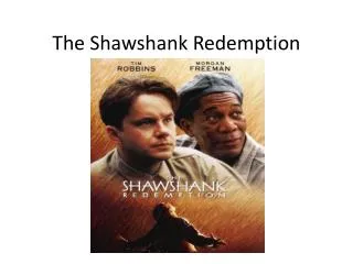 The Shawshank Redemption