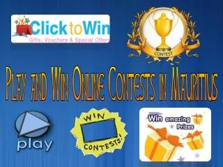 Play and Win Online Contests in Mauritius
