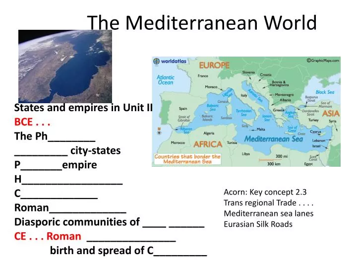 Mediterranean Sea - WorldAtlas