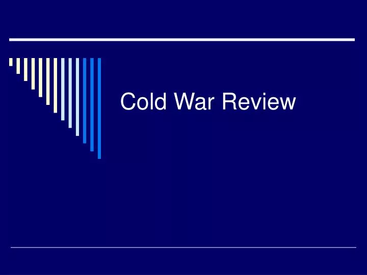 cold war review