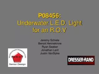 P08456: Underwater L.E.D. Light for an R.O.V