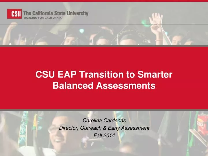 csu eap transition to smarter balanced assessments