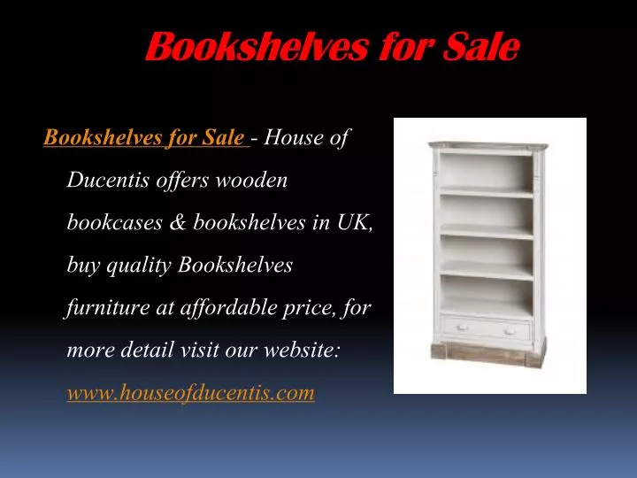 bookshelves for sale