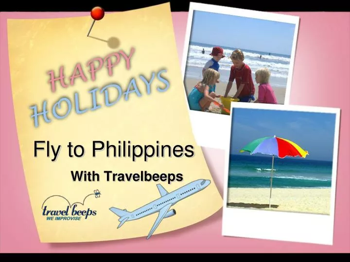 fly to philippines