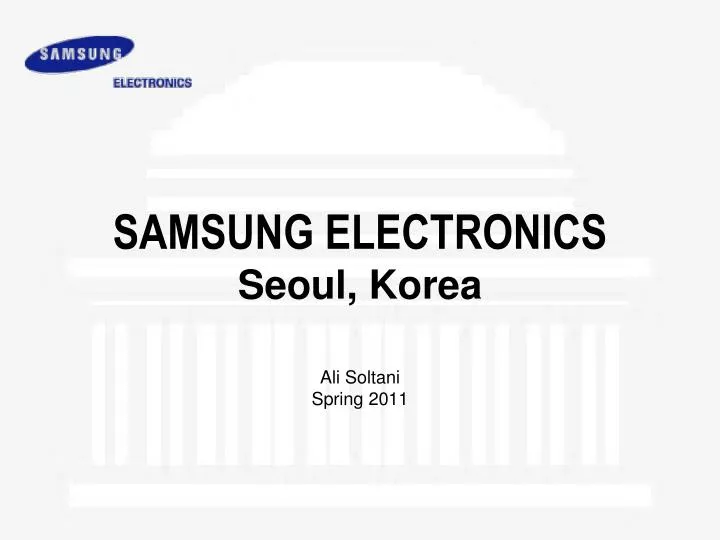 samsung electronics seoul korea