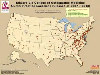 Carolinas and Virginia Campuses Matriculated Students by Appalachian County/City