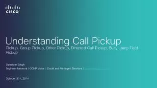 Understanding Call Pickup