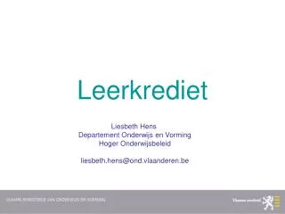 leerkrediet