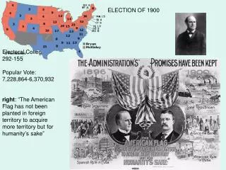 ELECTION OF 1900