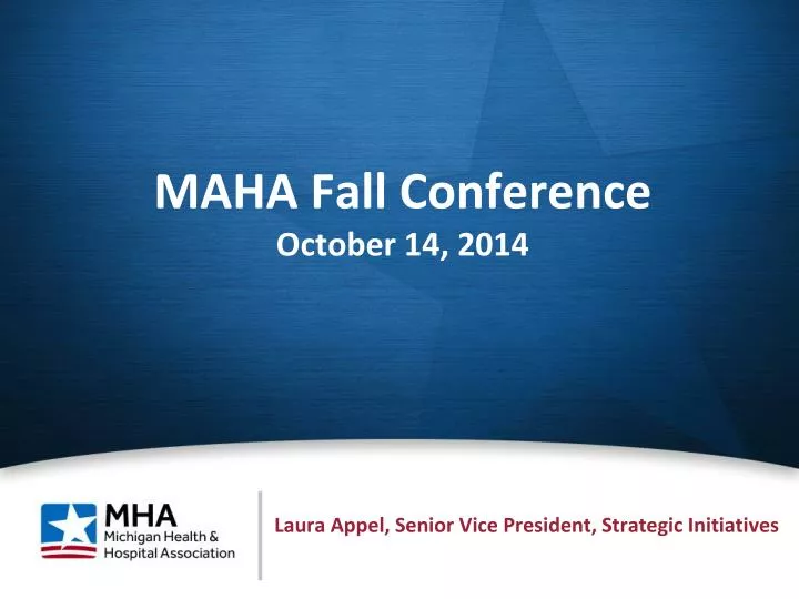 maha fall conference october 14 2014