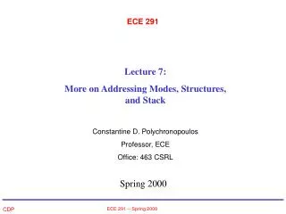 ECE 291