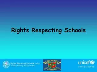 Rights Respecting Schools