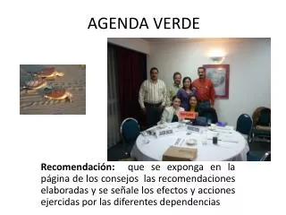 agenda verde