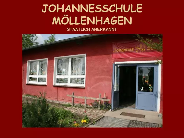 johannesschule m llenhagen staatlich anerkannt