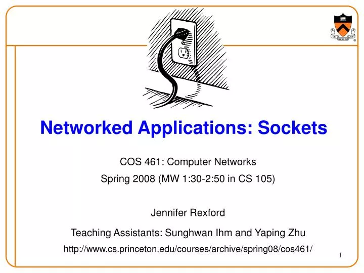 networked applications sockets