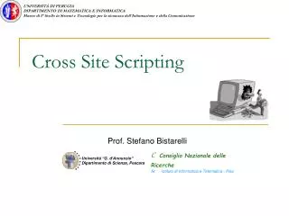 Cross Site Scripting