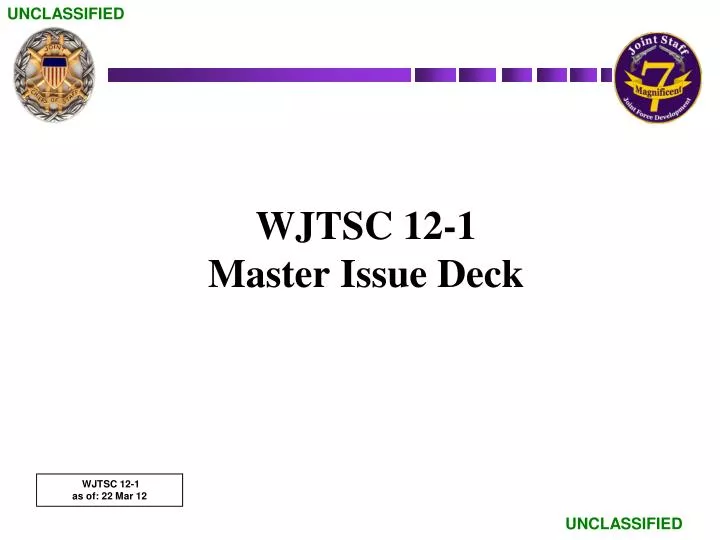 wjtsc 12 1 master issue deck