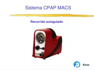 sistema cpap macs