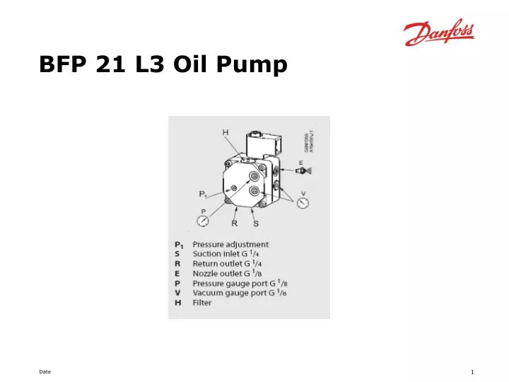 bfp 21 l3 oil pump