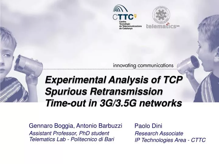 experimental analysis of tcp spurious retransmission time out in 3g 3 5g networks