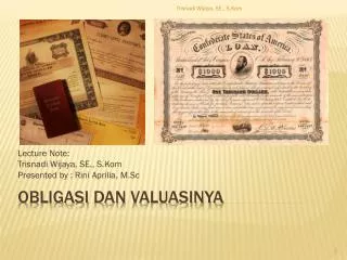 lecture note trisnadi wijaya se s kom presented by rini aprilia m sc