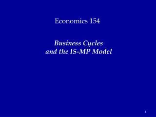 Economics 154