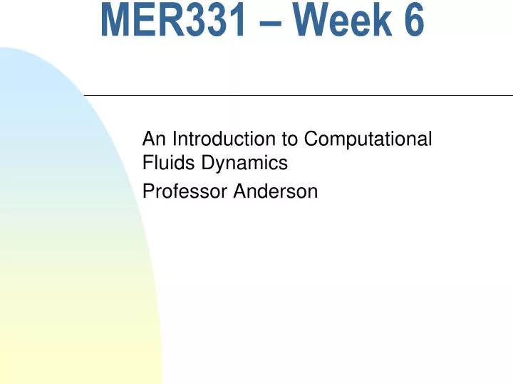 mer331 week 6