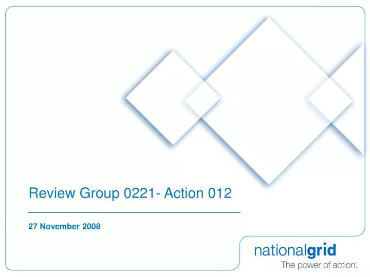 review group 0221 action 012