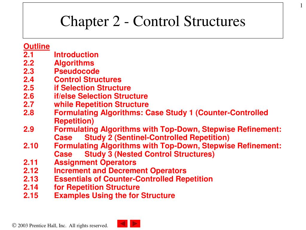 PPT - Understanding Control Structures in Programming: A Comprehensive ...