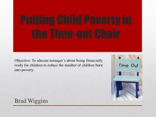 Putting Child Poverty in the Time-out Chair