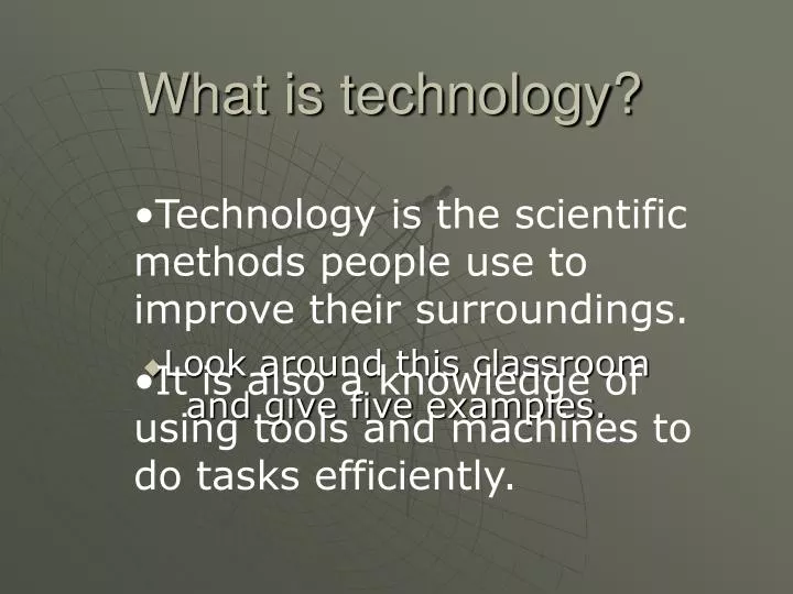 what is technology