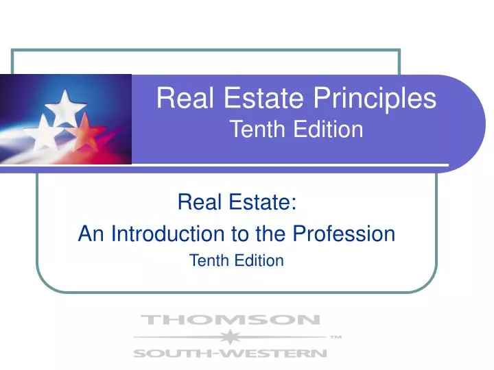 real estate principles tenth edition