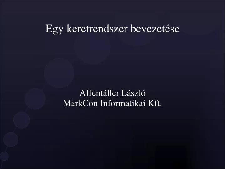 affent ller l szl markcon informatikai kft