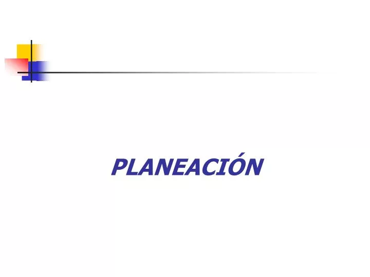 planeaci n