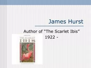 James Hurst