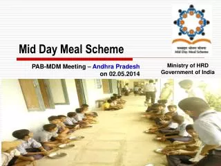 Mid Day Meal Scheme