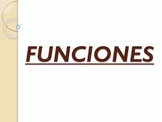 funciones