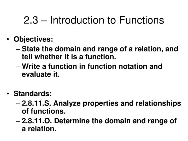 2 3 introduction to functions