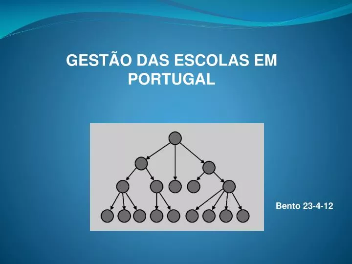 gest o das escolas em portugal