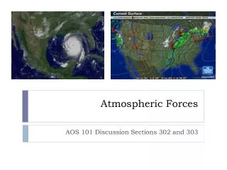 Atmospheric Forces